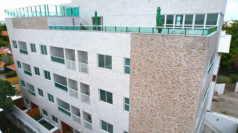 2 Qtos e Piscina no Rooftop | TKTU | Apt. 301
