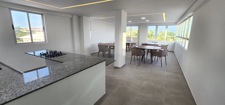 2 Qtos e Piscina no Rooftop | TKTU | Apt. 301