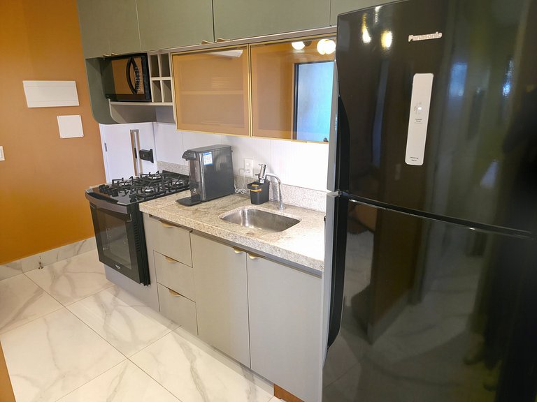 Flat na BeiraMar com Piscina Privativa