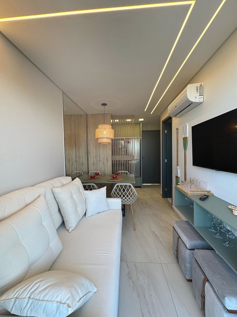 Beira-Mar com Piscina Privativa | TKTU | Apt. 01