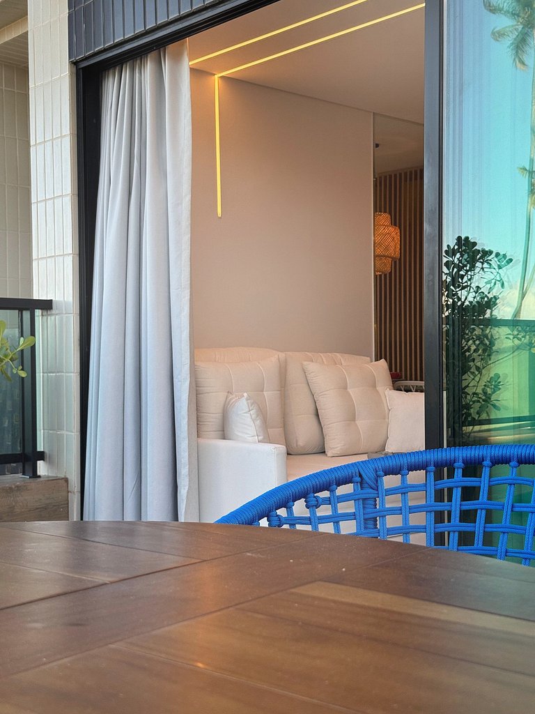 Beira-Mar com Piscina Privativa | TKTU | Apt. 01