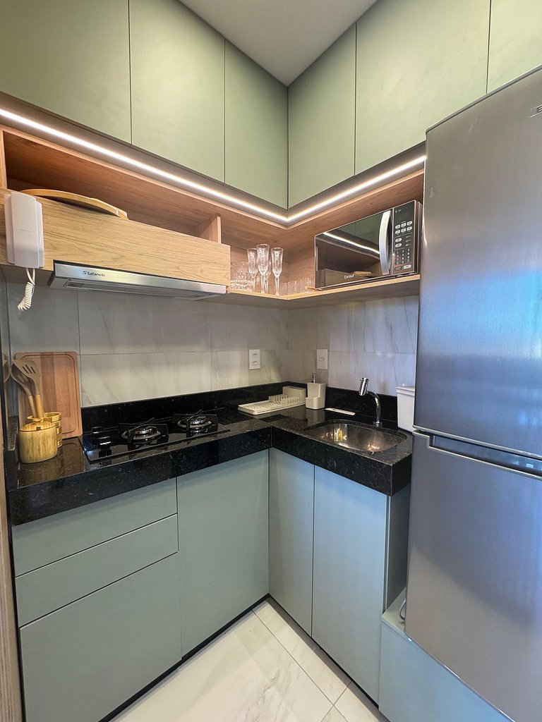 Beira-Mar com Piscina Privativa | TKTU | Apt. 01