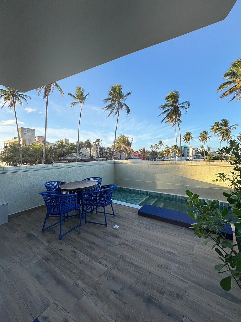 Beira-Mar com Piscina Privativa | TKTU | Apt. 01