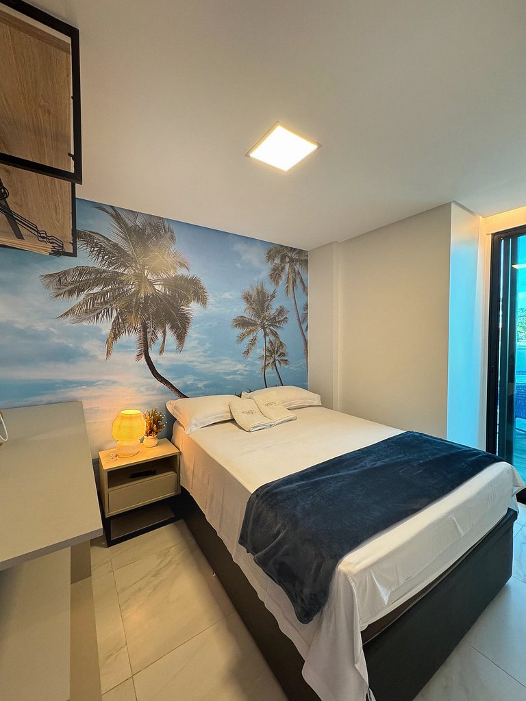 Beira-Mar com Piscina Privativa | TKTU | Apt. 01