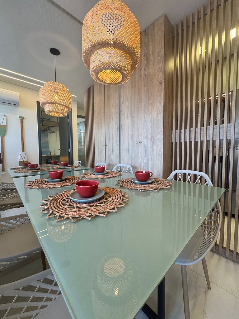 Beira-Mar com Piscina Privativa | TKTU | Apt. 01