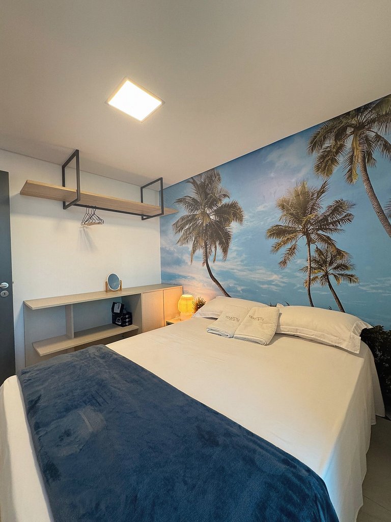 Beira-Mar com Piscina Privativa | TKTU | Apt. 01