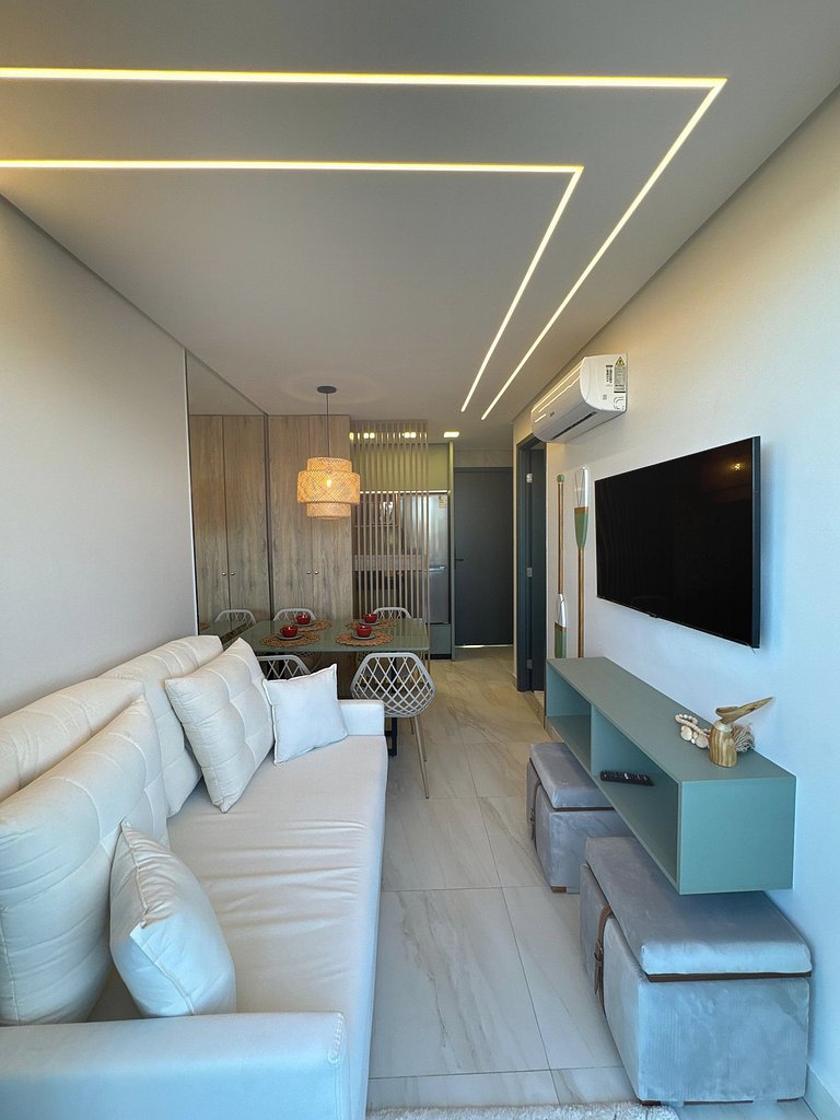 Beira-Mar com Piscina Privativa | TKTU | Apt. 01