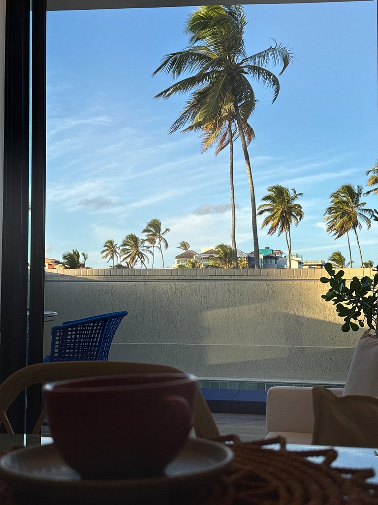 Beira-Mar com Piscina Privativa | TKTU | Apt. 01