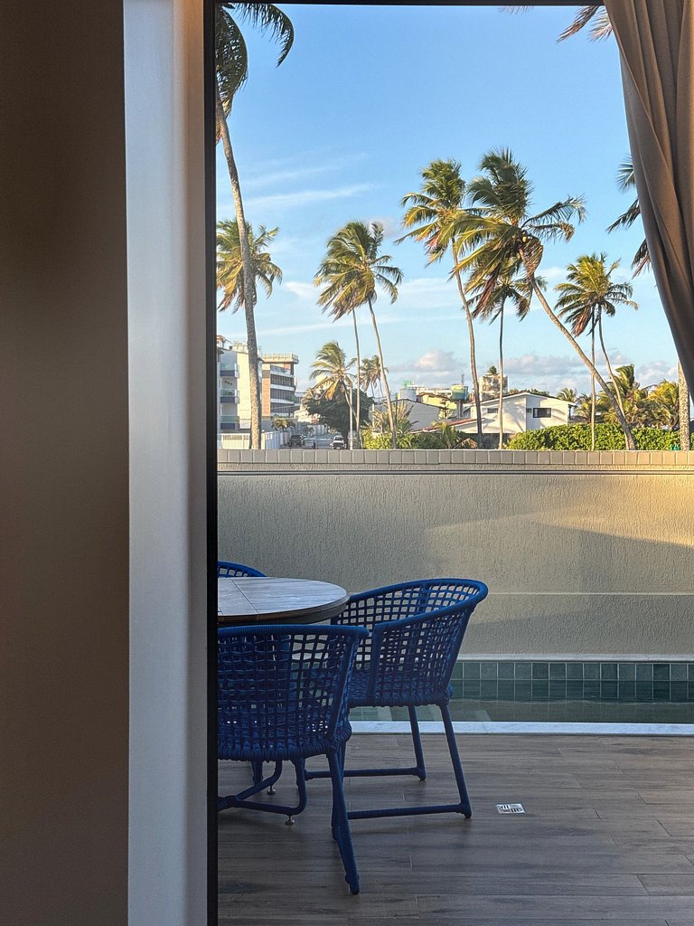 Beira-Mar com Piscina Privativa | TKTU | Apt. 01