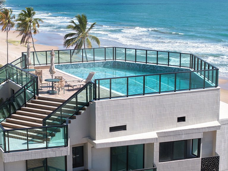Beira-Mar com Piscina Privativa | TKTU | Apt. 01