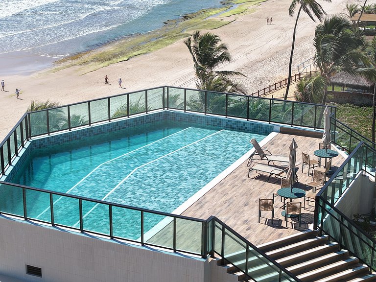 Beira-Mar com Piscina Privativa | TKTU | Apt. 01