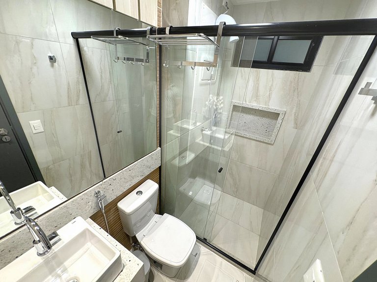 Apto Pé na Areia e Vista | TKTU | Apt. 104