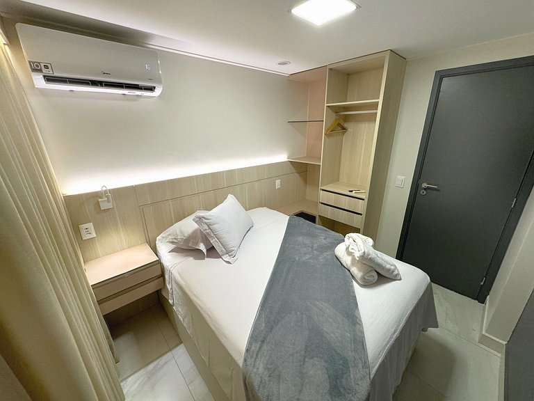 Apto Pé na Areia e Vista | TKTU | Apt. 104