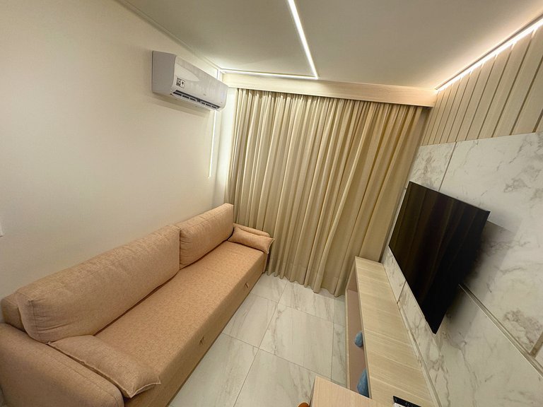 Apto Pé na Areia e Vista | TKTU | Apt. 104