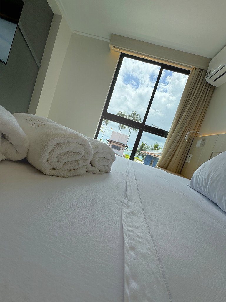 Apto Pé na Areia e Vista | TKTU | Apt. 104