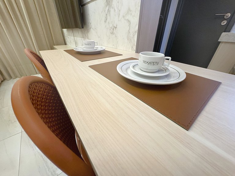 Apto Pé na Areia e Vista | TKTU | Apt. 104