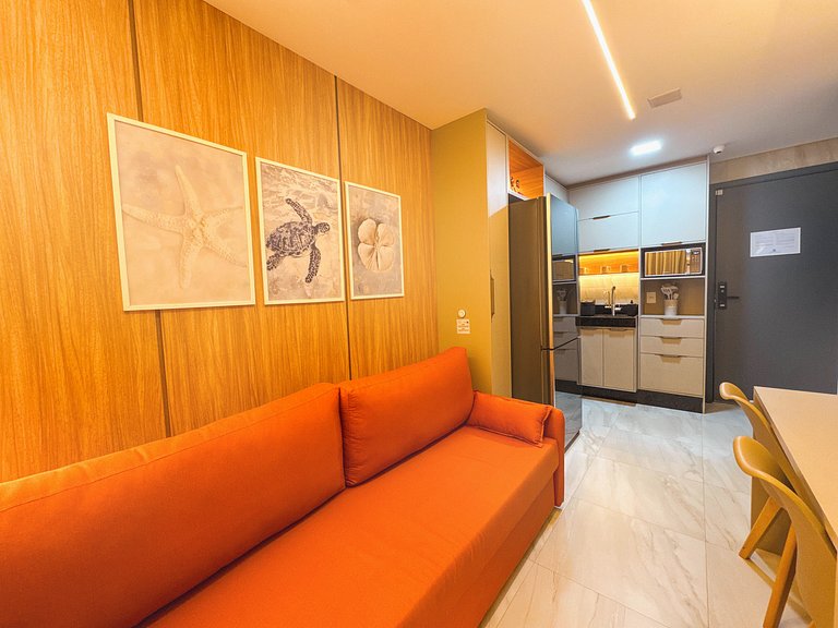 Beira-mar c/ Vista Mar | TKTU | Apt. 203