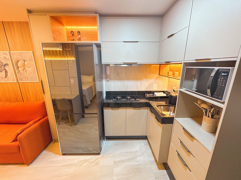 Beira-mar c/ Vista Mar | TKTU | Apt. 203