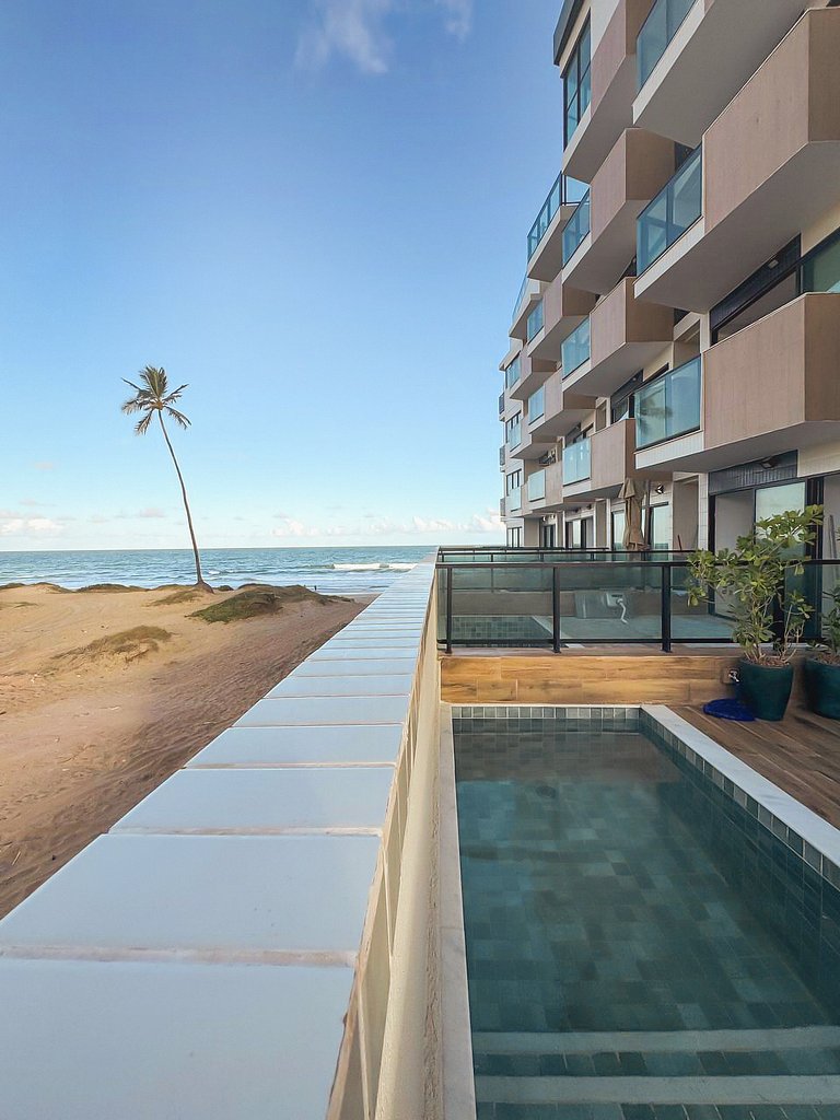 Beira-Mar com Piscina Privativa | TKTU | Apt. 01