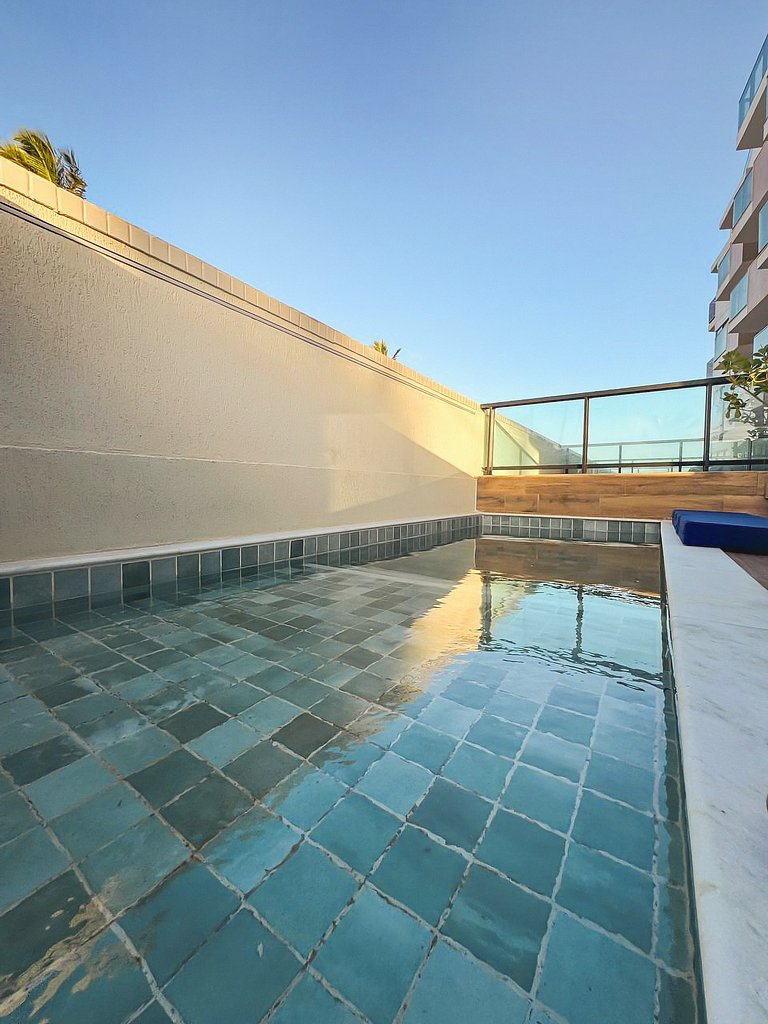 Beira-Mar com Piscina Privativa | TKTU | Apt. 01