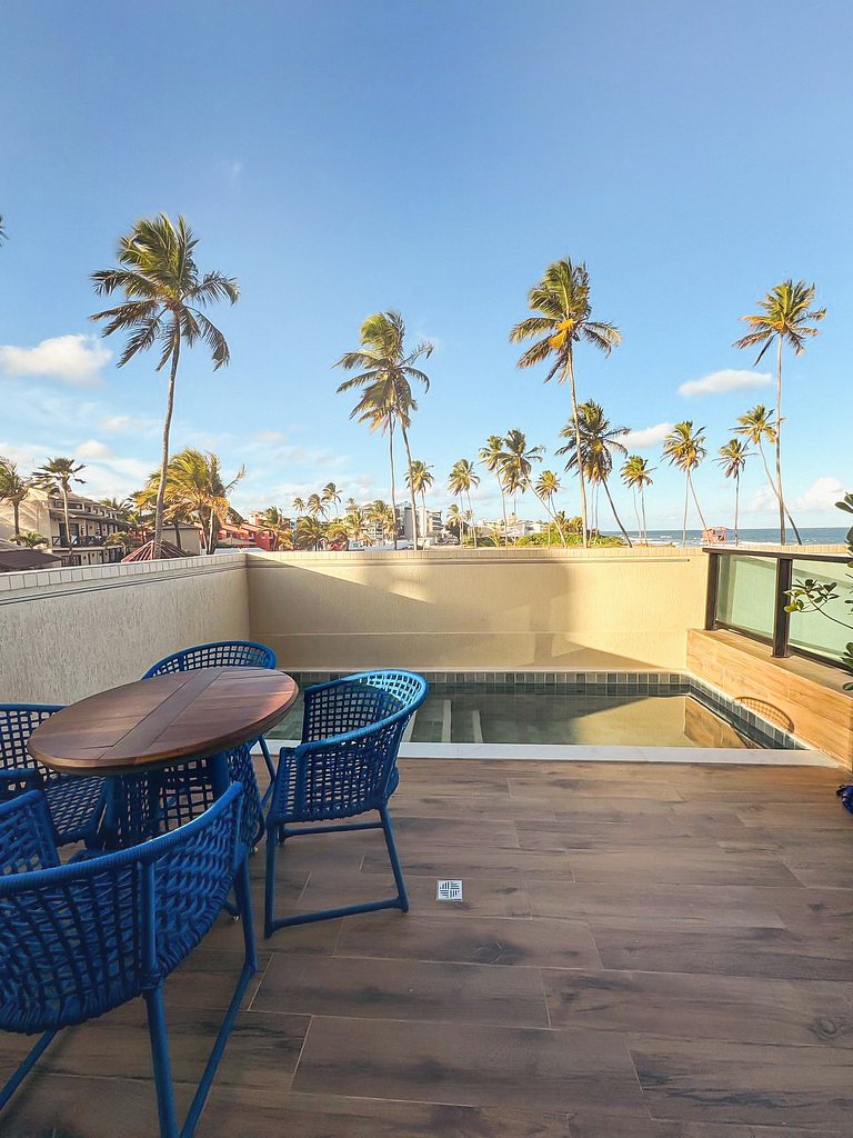 Beira-Mar com Piscina Privativa | TKTU | Apt. 01