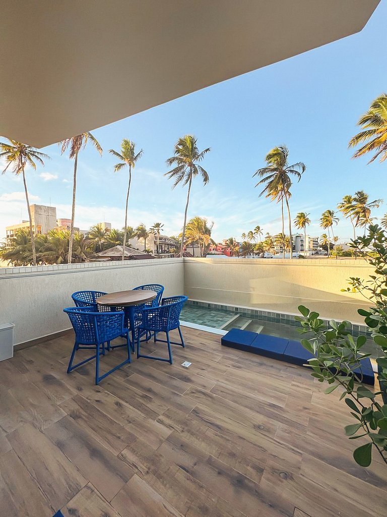 Beira-Mar com Piscina Privativa | TKTU | Apt. 01