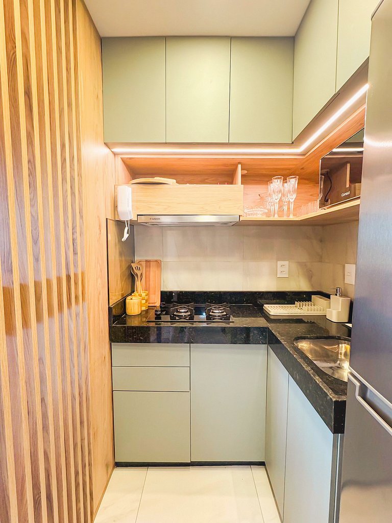 Beira-Mar com Piscina Privativa | TKTU | Apt. 01