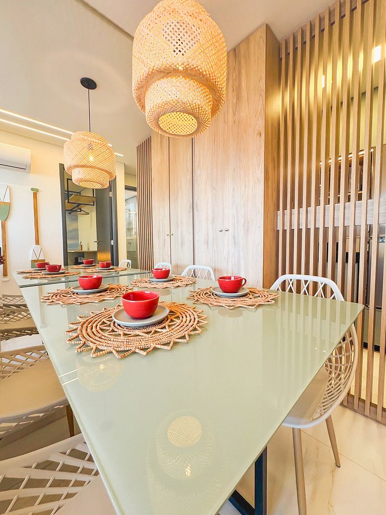 Beira-Mar com Piscina Privativa | TKTU | Apt. 01