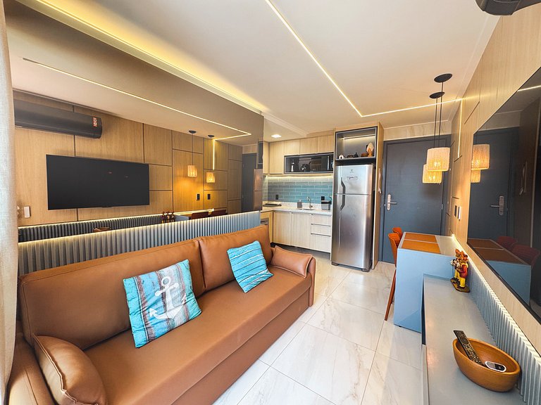 Beira-Mar com Piscina Privativa | TKTU | Apt. 005