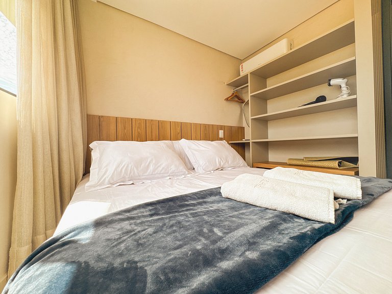 Beira-mar c/ Vista Frontal Mar | TKTU | Apt. 208