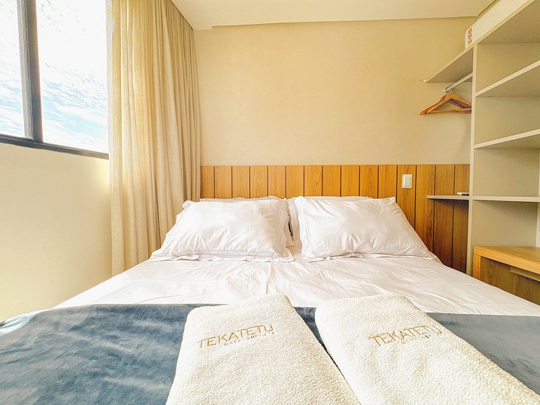 Beira-mar c/ Vista Frontal Mar | TKTU | Apt. 208