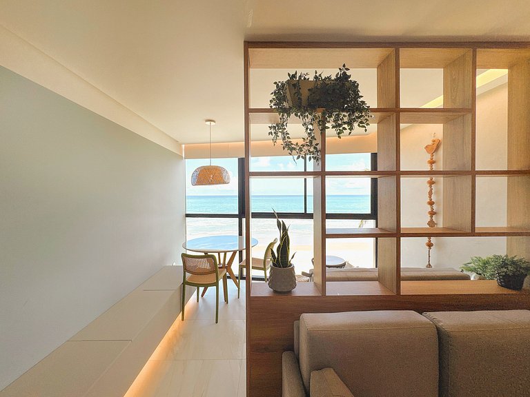 Beira-mar c/ Vista Frontal Mar | TKTU | Apt. 208