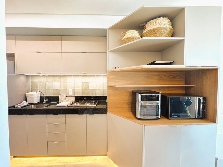 Beira-mar c/ Vista Frontal Mar | TKTU | Apt. 208