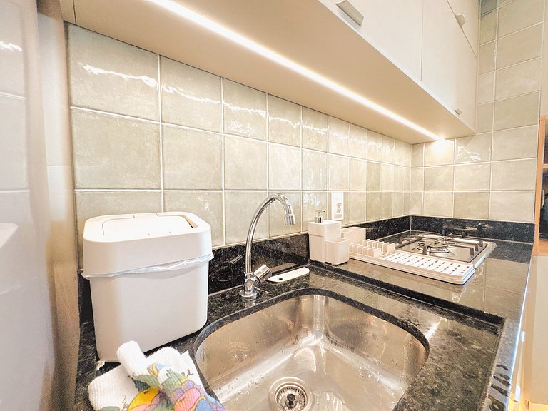 Beira-mar c/ Vista Frontal Mar | TKTU | Apt. 208