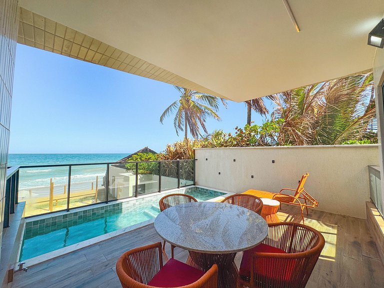 Frontal-Mar com Piscina Privativa | TKTU | Apt. 08