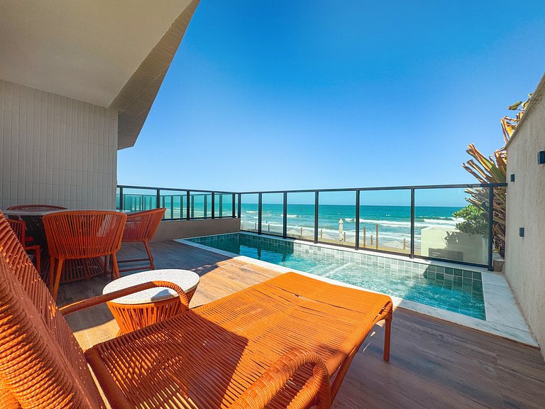 Frontal-Mar com Piscina Privativa | TKTU | Apt. 08