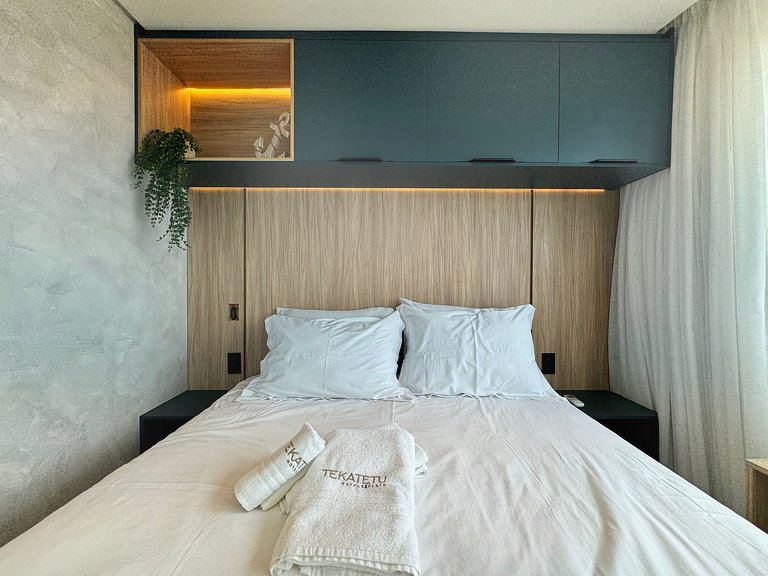 Beira-mar c/ Vista Frontal Mar | TKTU | Apt.306