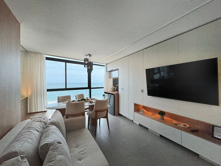 Beira-mar c/ Vista Frontal Mar | TKTU | Apt.306