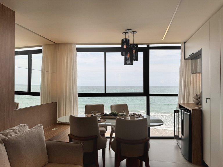 Beira-mar c/ Vista Frontal Mar | TKTU | Apt.306