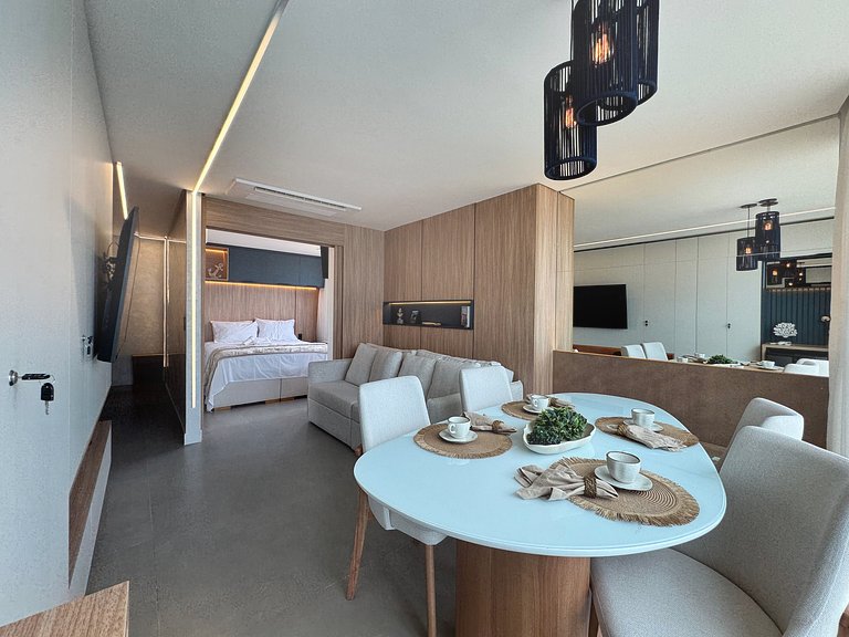 Beira-mar c/ Vista Frontal Mar | TKTU | Apt.306