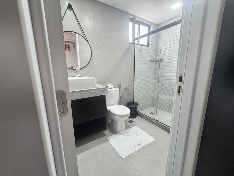 Flat Amplo no Centro de Porto de Galinhas – Quarto e Sala, T