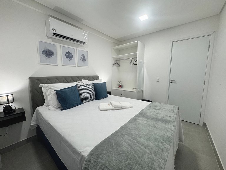 Flat Amplo no Centro de Porto de Galinhas – Quarto e Sala, T