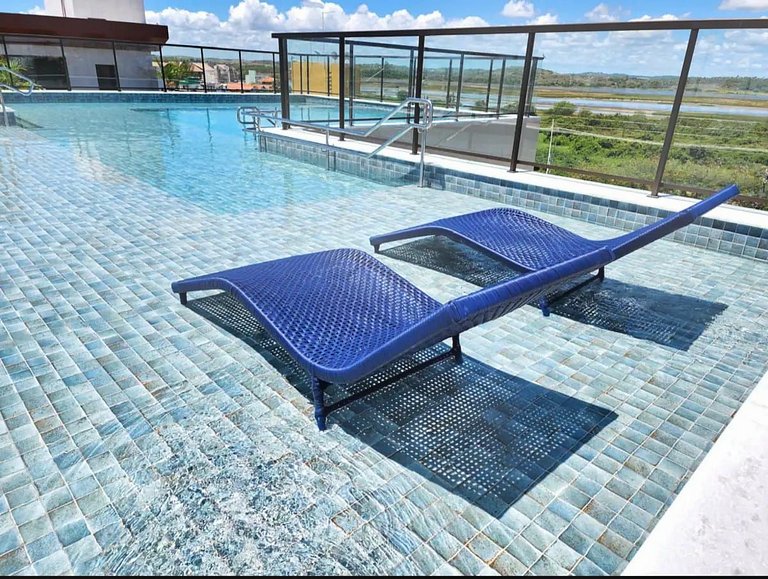 Porto de Galinhas | Porto Atlantis | Rooftop com Piscina | B