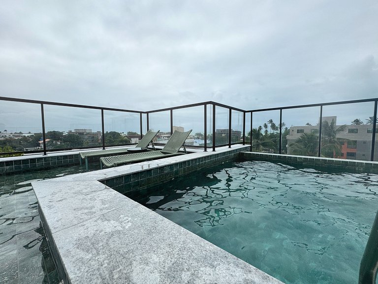 Flat Amplo no Centro de Porto de Galinhas – Quarto e Sala, T