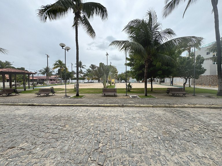 Flat Amplo no Centro de Porto de Galinhas – Quarto e Sala, T