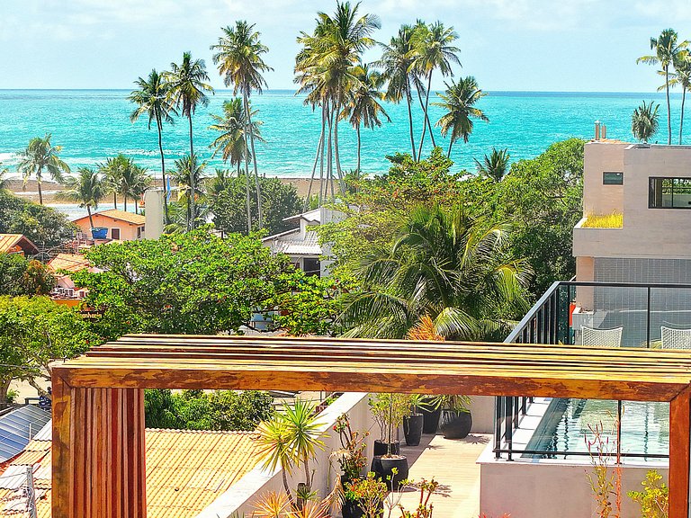 Flat Amplo no Centro de Porto de Galinhas – Quarto e Sala, T