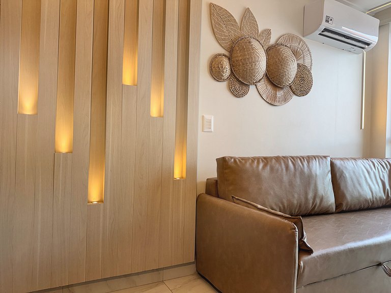 Apto Pé na Areia e Vista | TKTU | Apt. 104