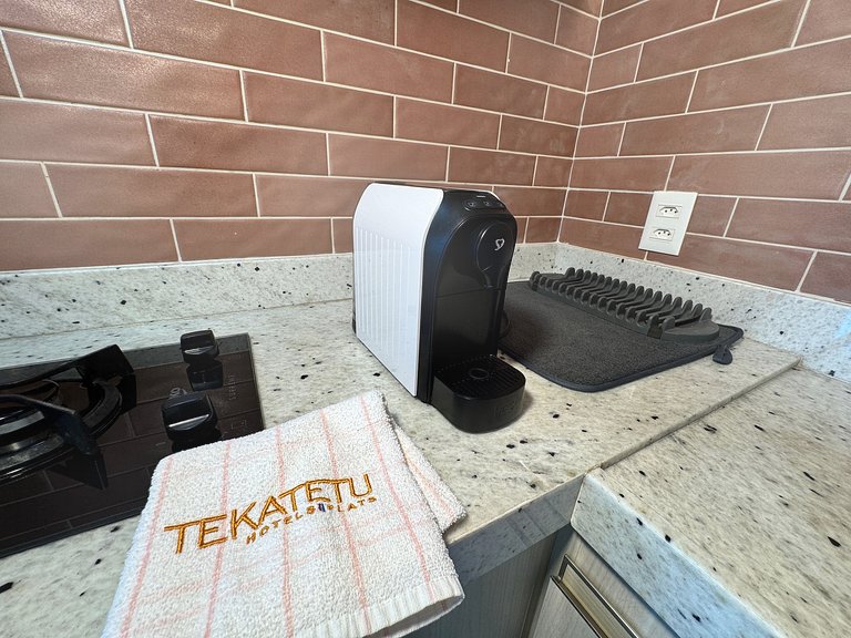 Apto Pé na Areia e Vista | TKTU | Apt. 104